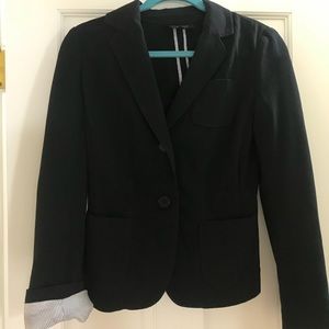 Dark dark navy blazer